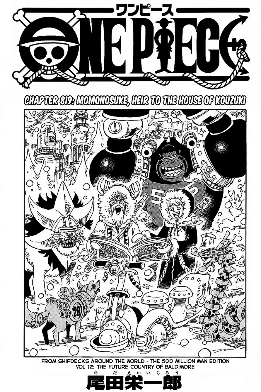 One Piece, Chapter 819 image 02